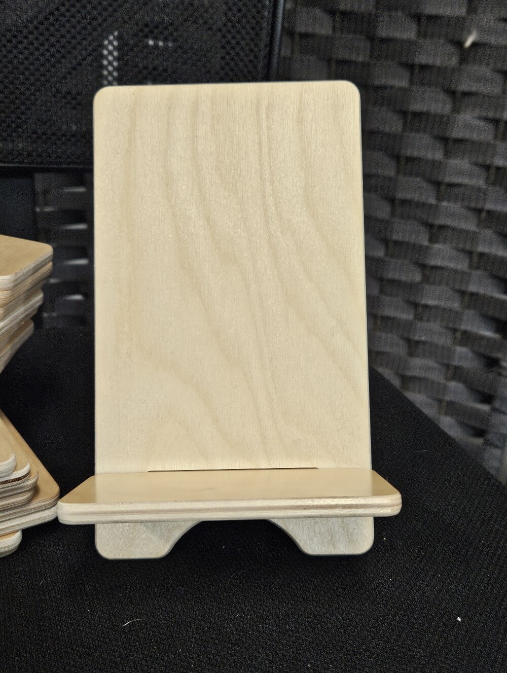 9 Total Birch Wool Easels Or Bookstands 4Wx7Hx2.25D For Displays Or Home Use